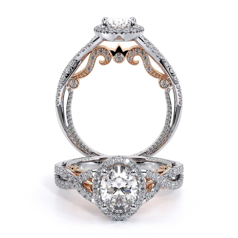 Verragio Halo Oval Engagement Ring