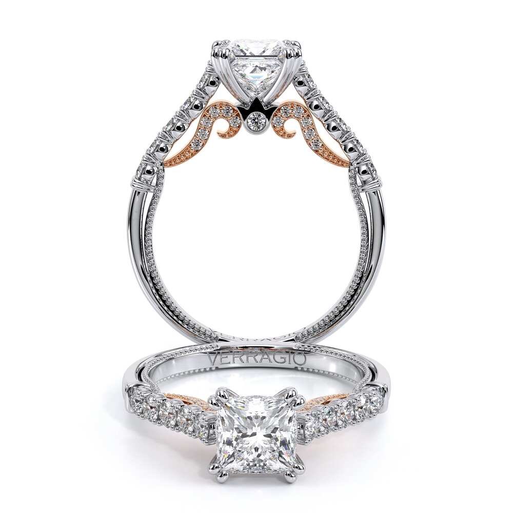 Verragio Pave Princess Engagement Ring