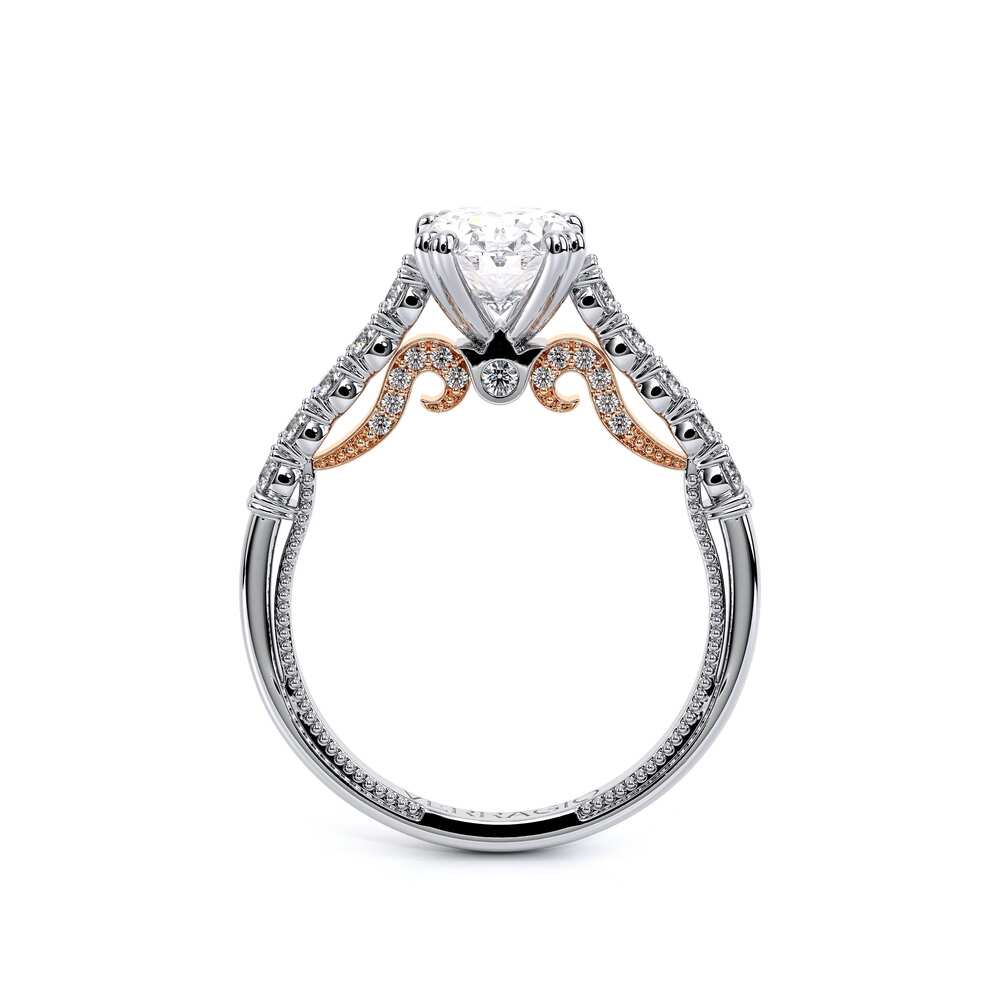 Verragio Pave Oval Engagement Ring
