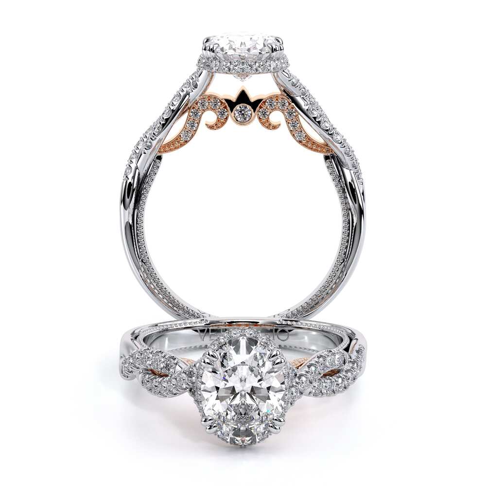 Verragio Halo Oval Engagement Ring