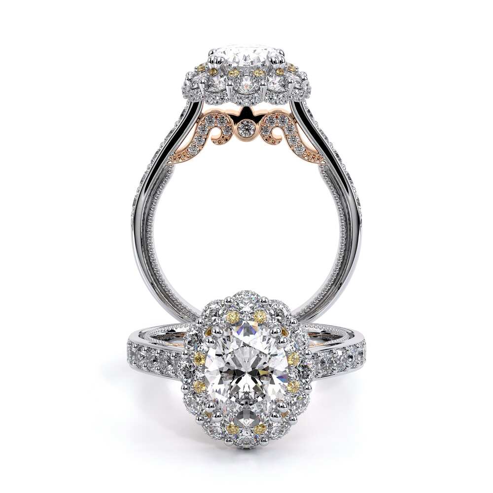 Verragio Halo Oval Engagement Ring