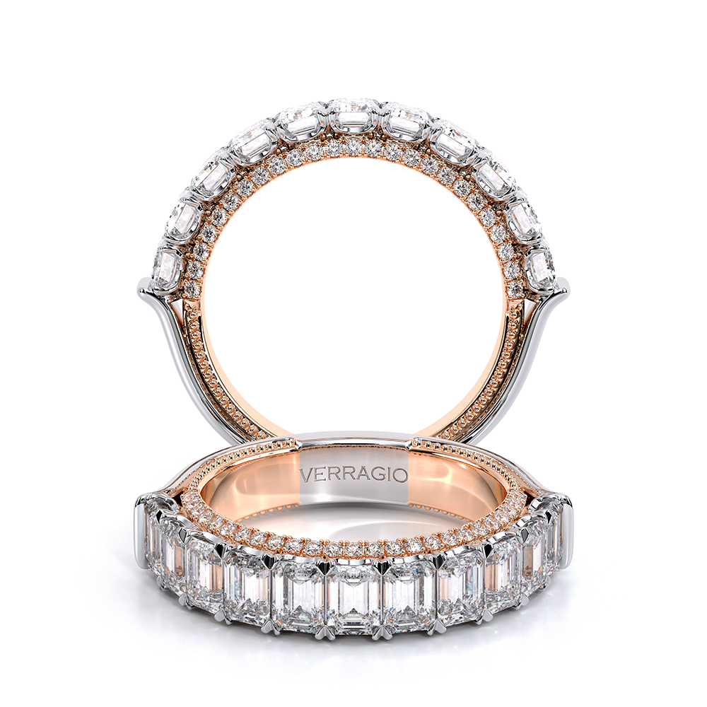 Verragio Emerald Wedding Band