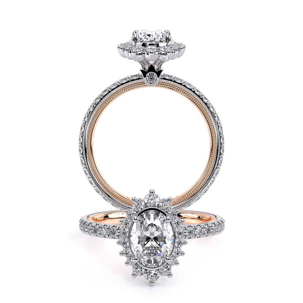 Verragio Halo Oval Engagement Ring