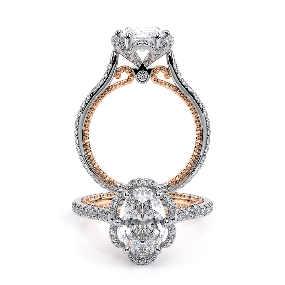 Verragio Halo Oval Engagement Ring