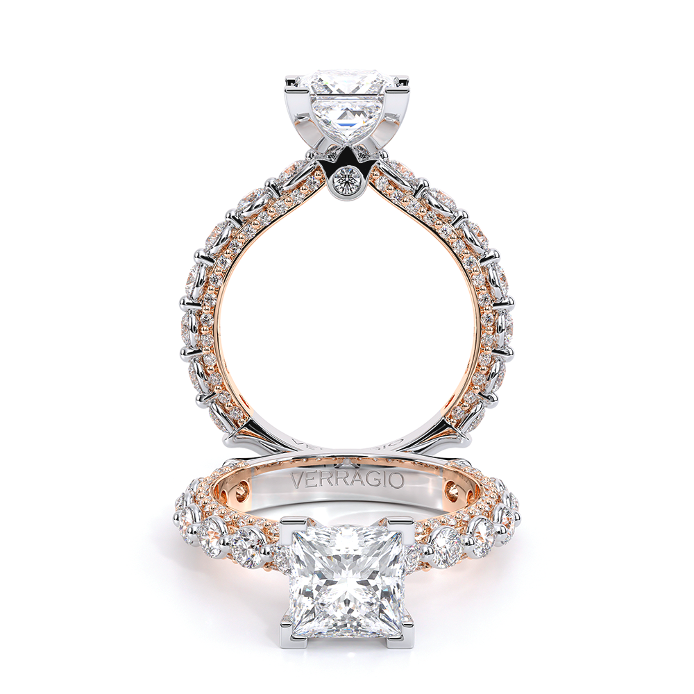 Verragio Pave Princess Engagement Ring