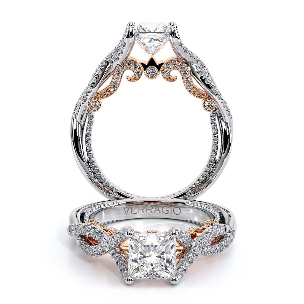 Verragio Pave Princess Engagement Ring
