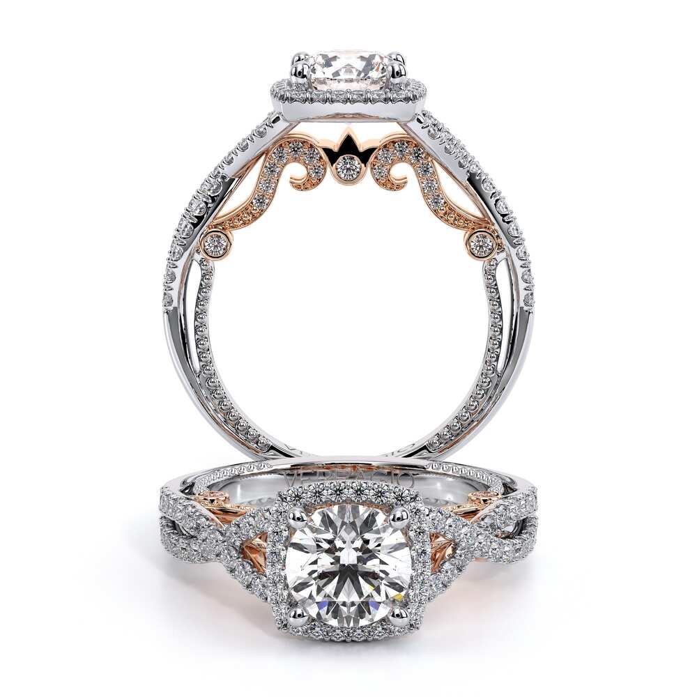 Verragio Halo Cushion Engagement Ring