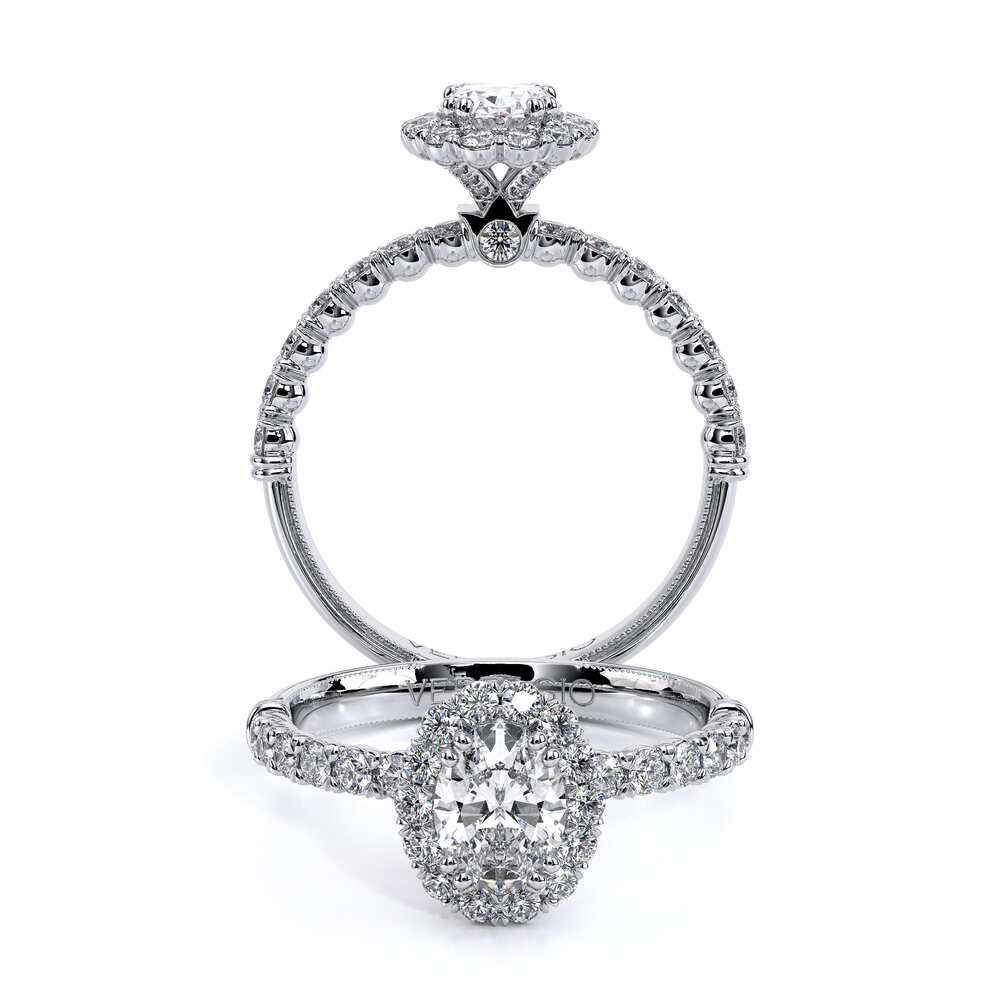 Verragio Halo Oval Engagement Ring