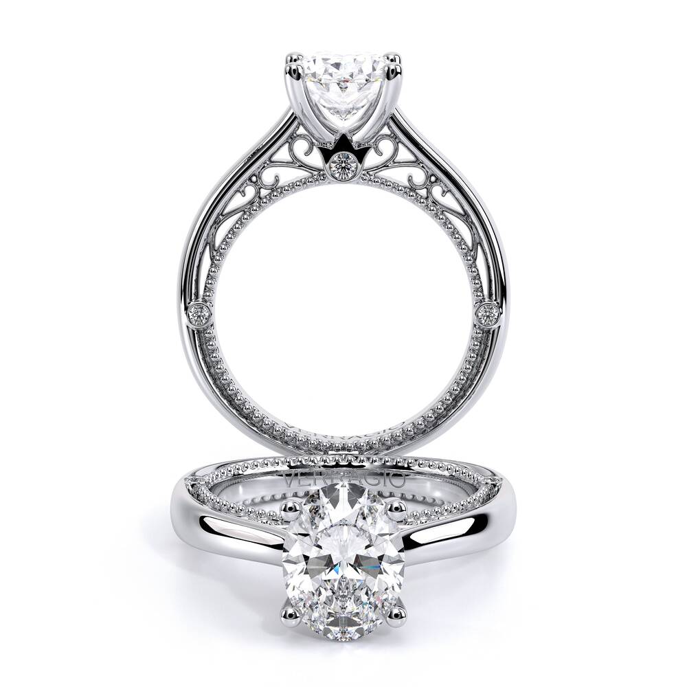 Verragio Solitaire Oval Engagement Ring
