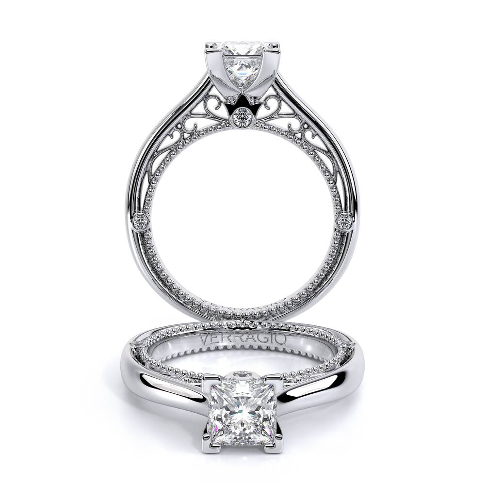 Verragio Solitaire Princess Engagement Ring