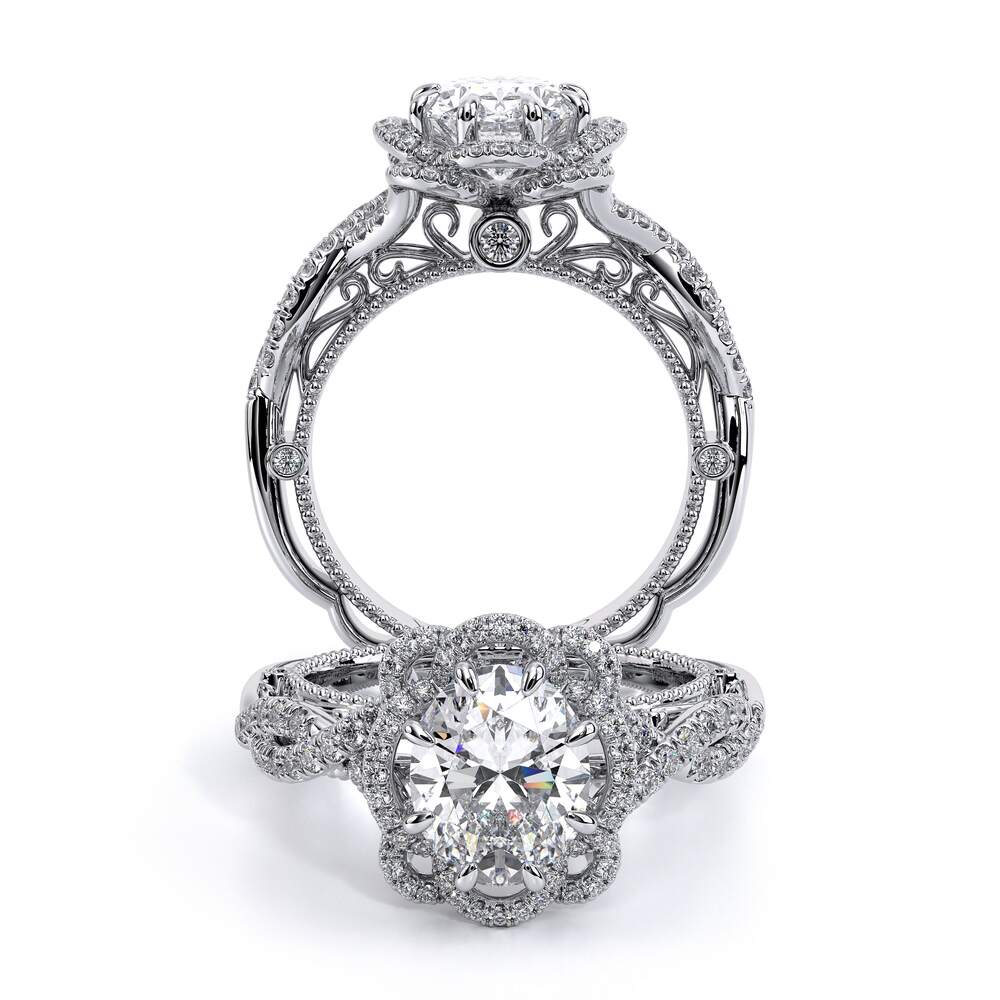 Verragio Halo Oval Engagement Ring