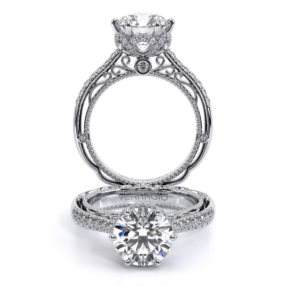 Verragio Pave Round Engagement Ring
