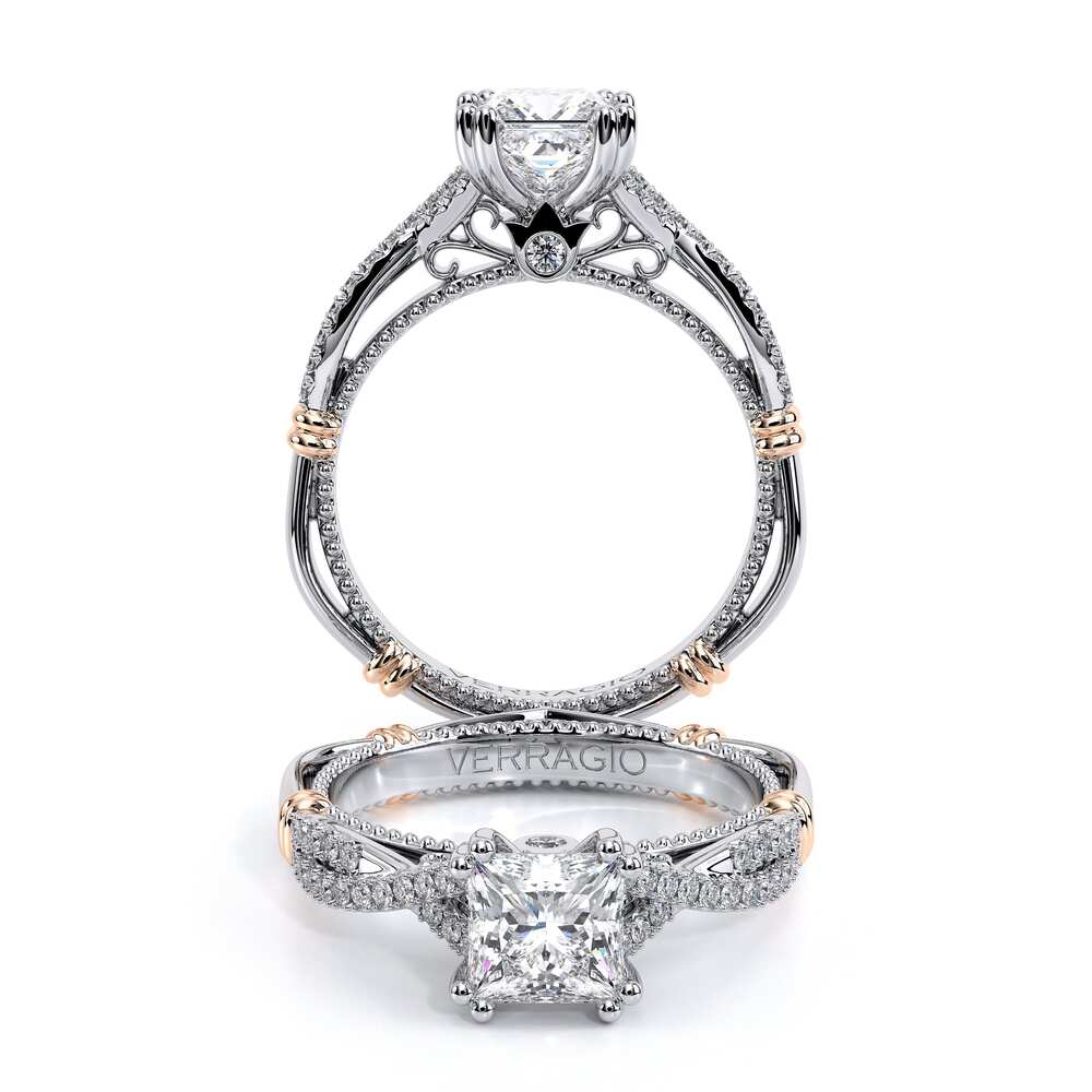 Verragio Pave Princess Engagement Ring