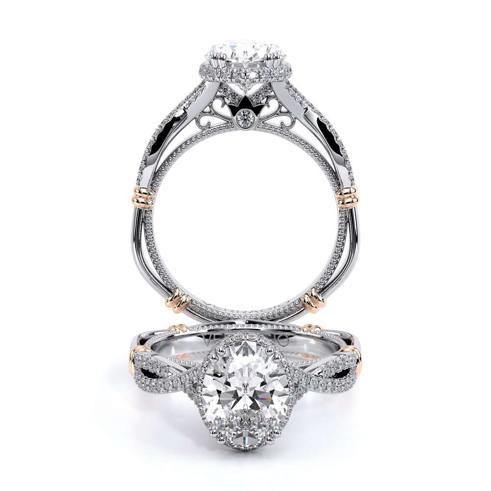Verragio Halo Oval Engagement Ring