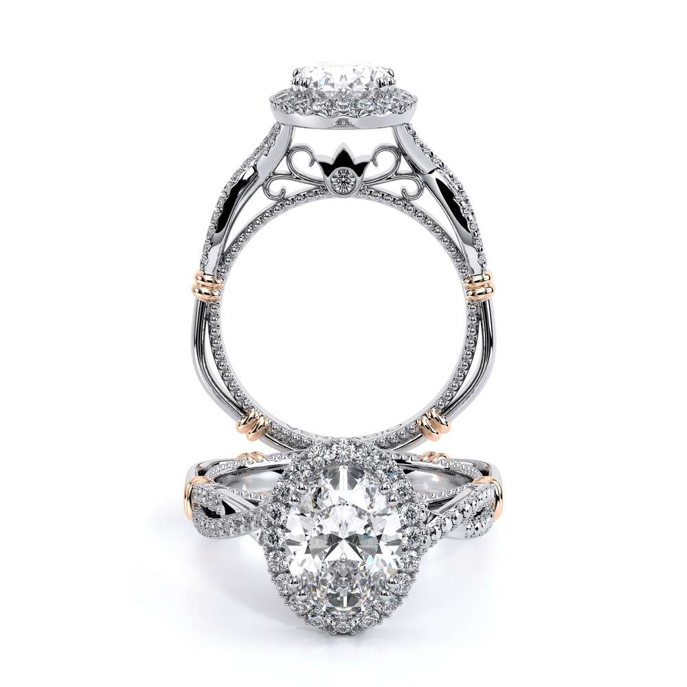 Verragio Halo Oval Engagement Ring