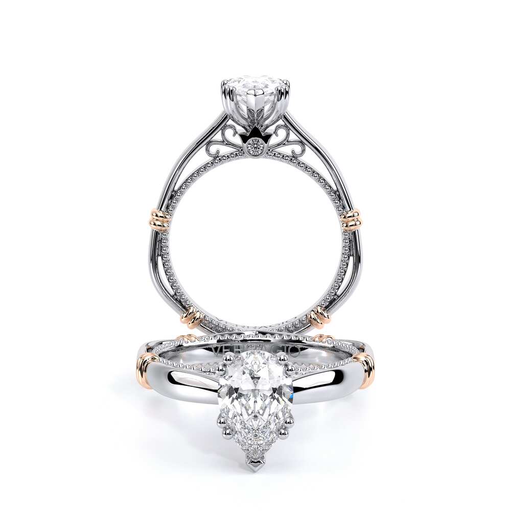 Verragio Solitaire Pear Engagement Ring