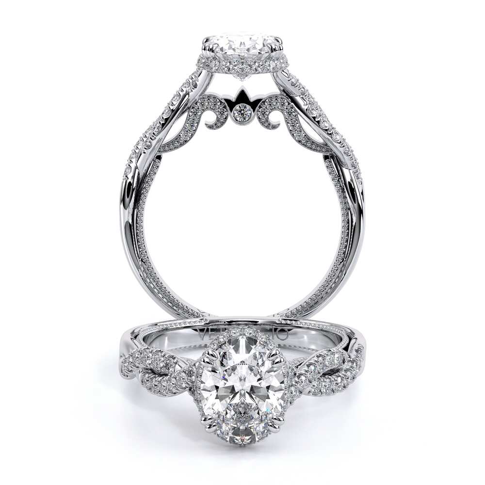 Verragio Halo Oval Engagement Ring