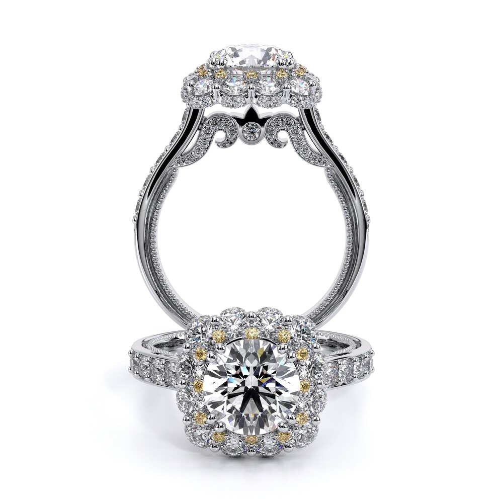 Verragio Halo Cushion Engagement Ring