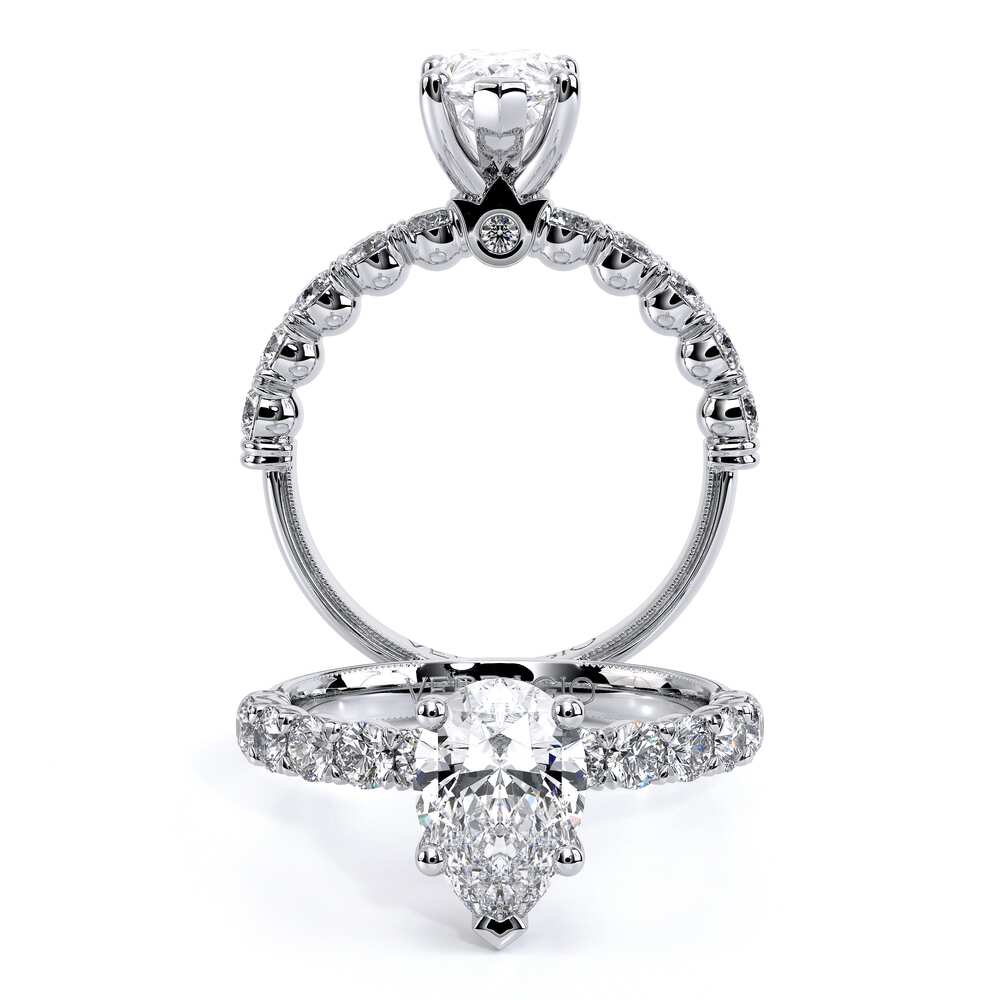 Verragio Solitaire Pear Engagement Ring
