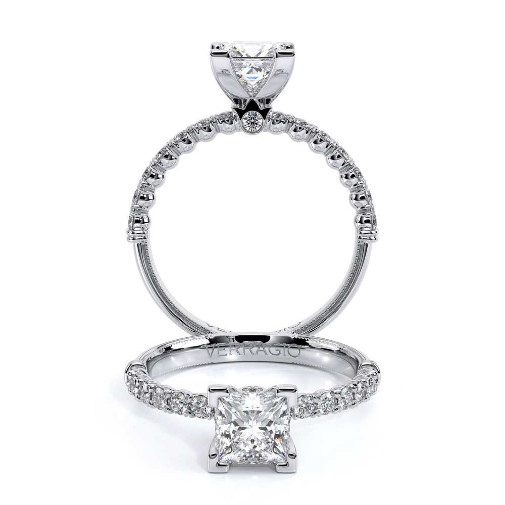Verragio Solitaire Princess Engagement Ring