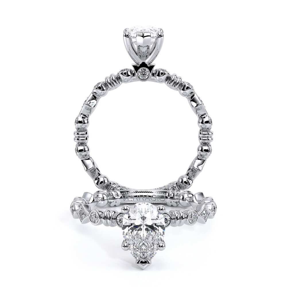 Verragio Solitaire Pear Engagement Ring