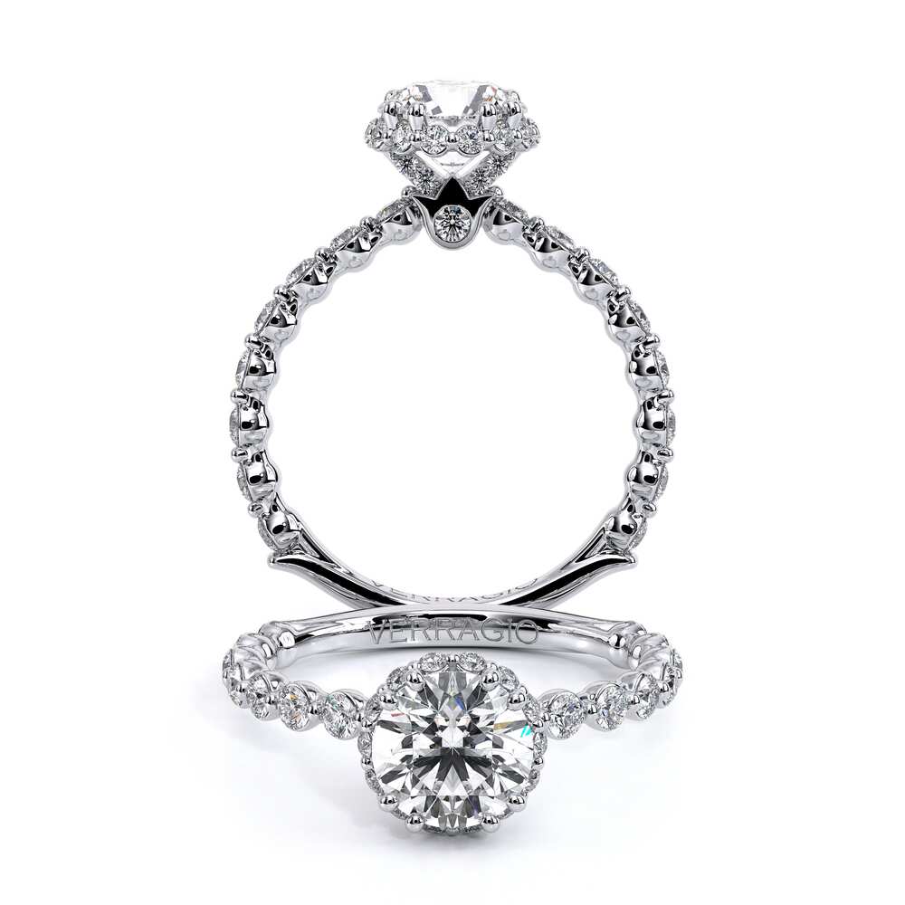Verragio Round Engagement Ring
