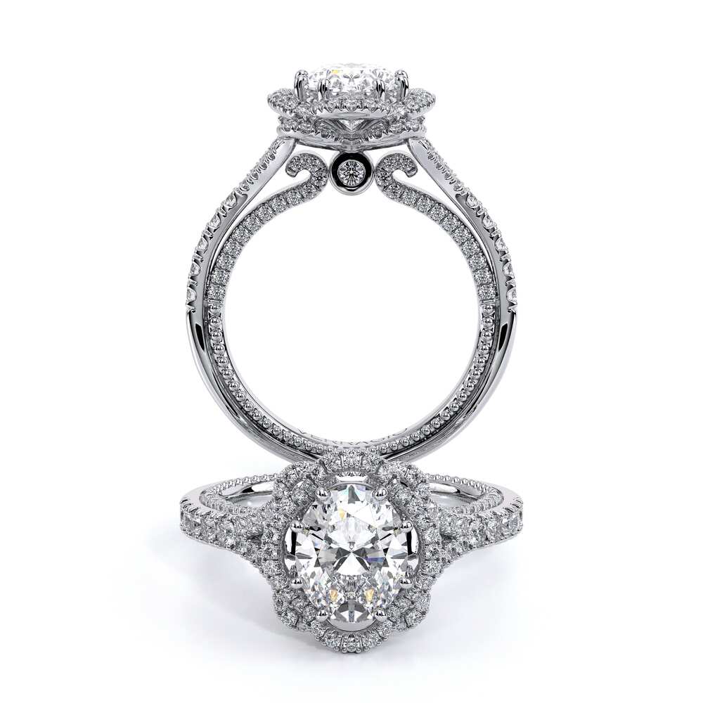 Verragio Halo Oval Engagement Ring