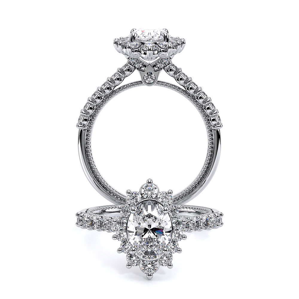 Verragio Halo Oval Engagement Ring