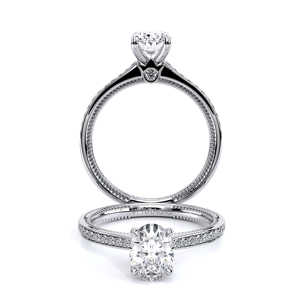 Verragio Solitaire Oval Engagement Ring
