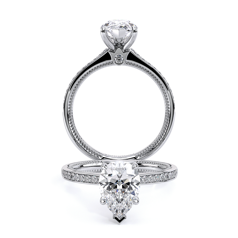Verragio Solitaire Pear Engagement Ring