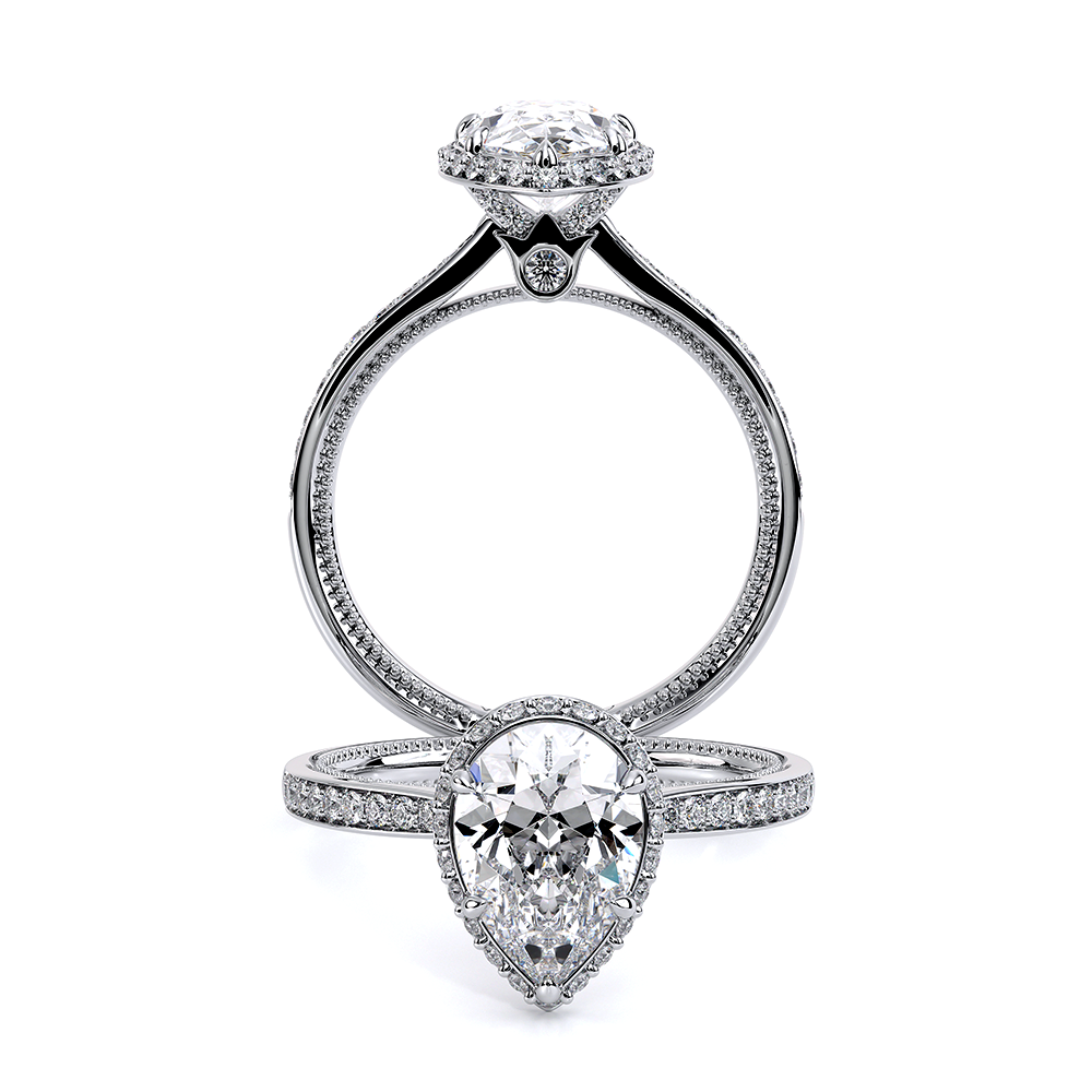 Verragio Solitaire Pear Engagement Ring