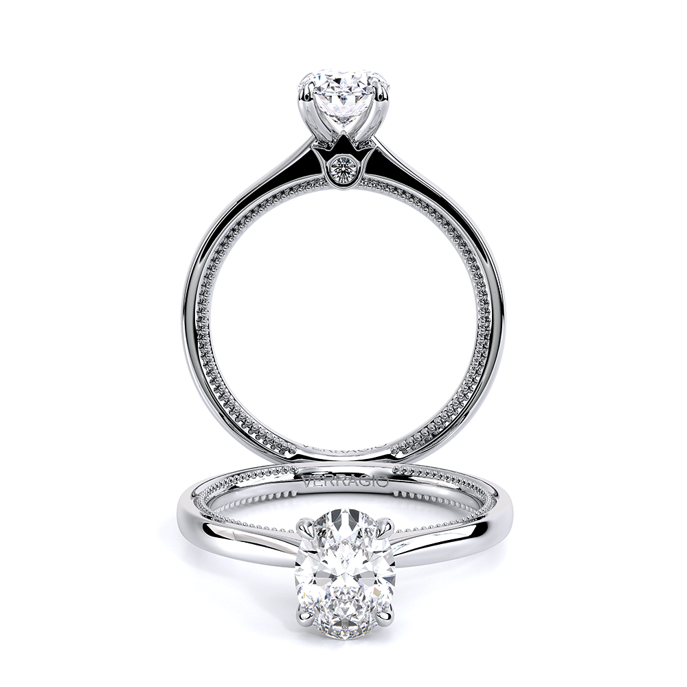 Verragio Solitaire Oval Engagement Ring