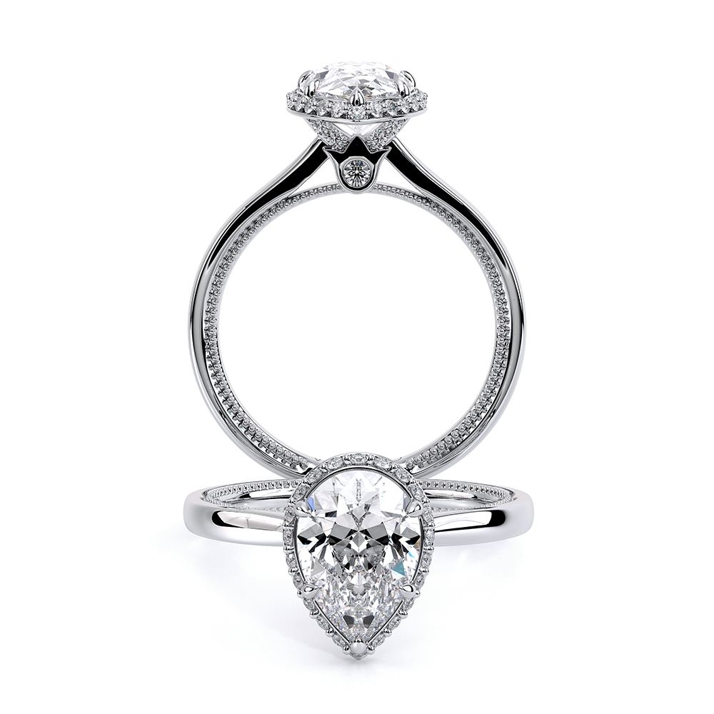 Verragio Solitaire Pear Engagement Ring