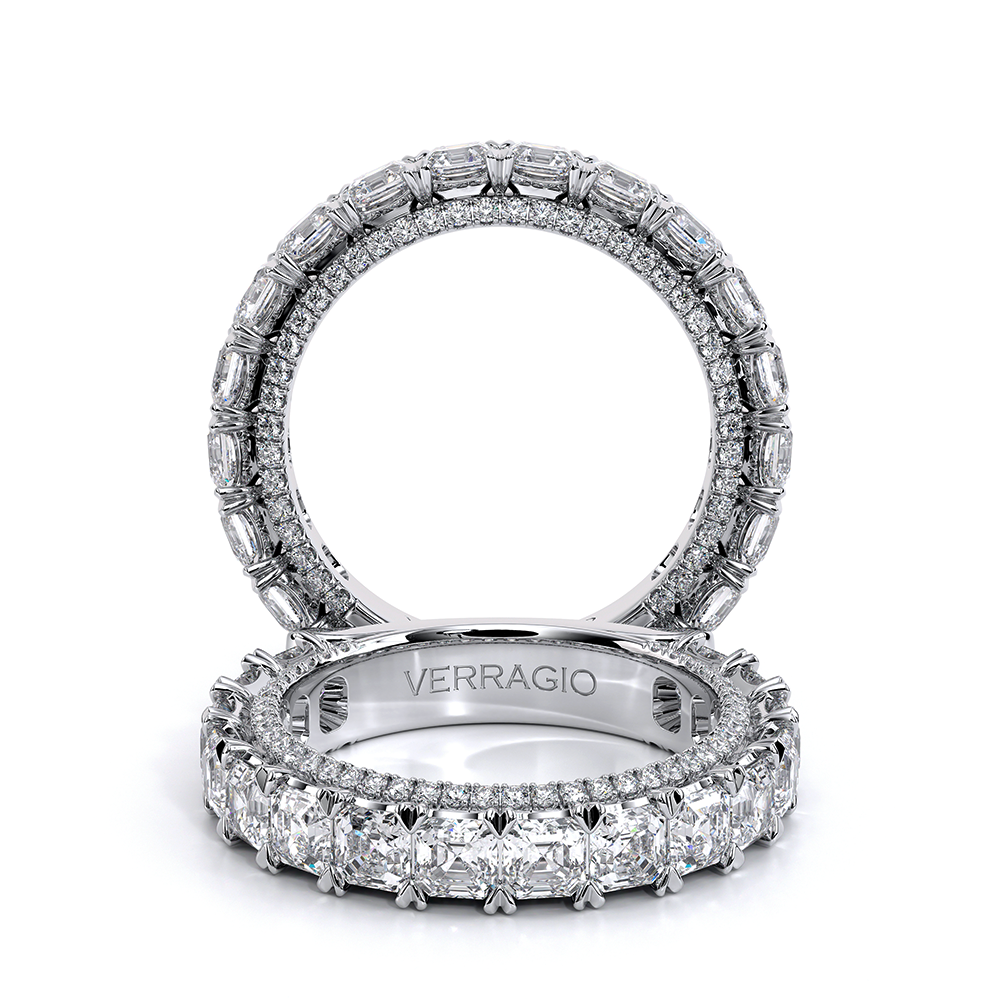 Verragio Asscher Wedding Band