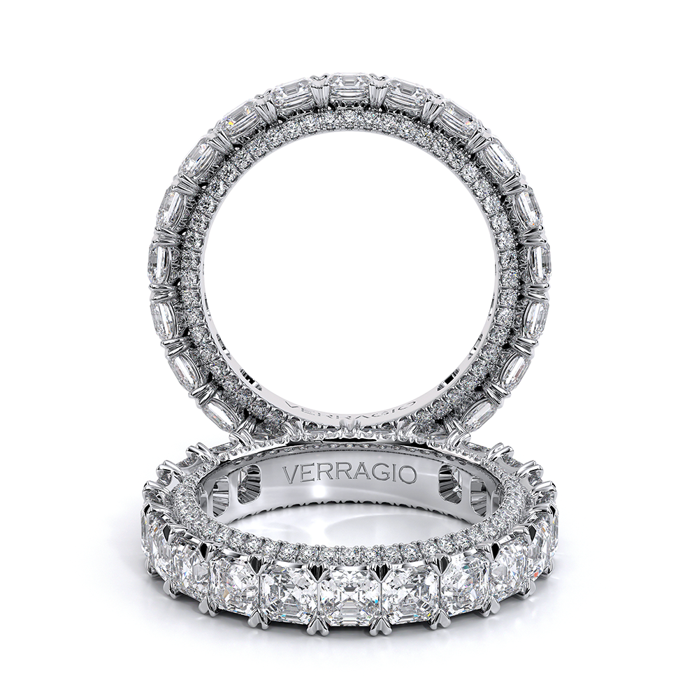 Verragio Asscher Wedding Band