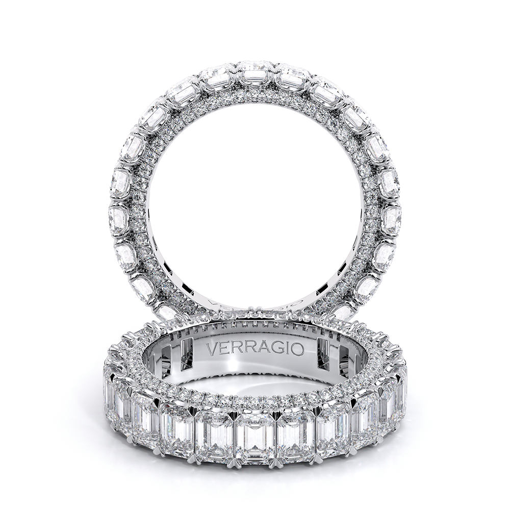 Verragio Emerald Wedding Band