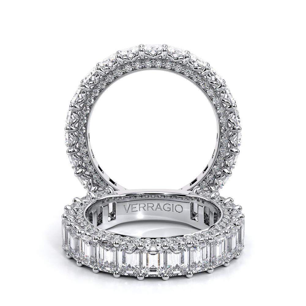 Verragio Emerald Wedding Band