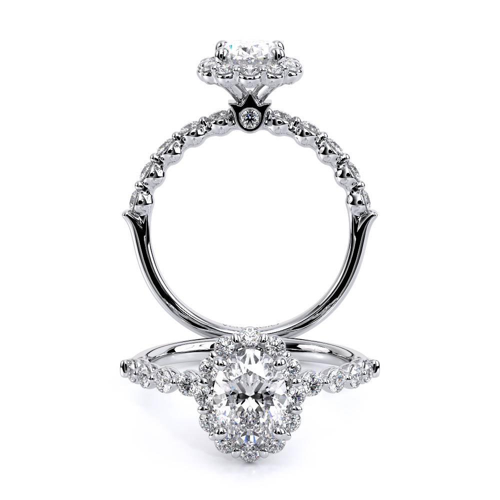 Verragio Halo Oval Engagement Ring