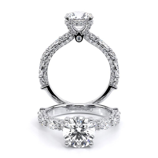 Verragio Pave Round Engagement Ring