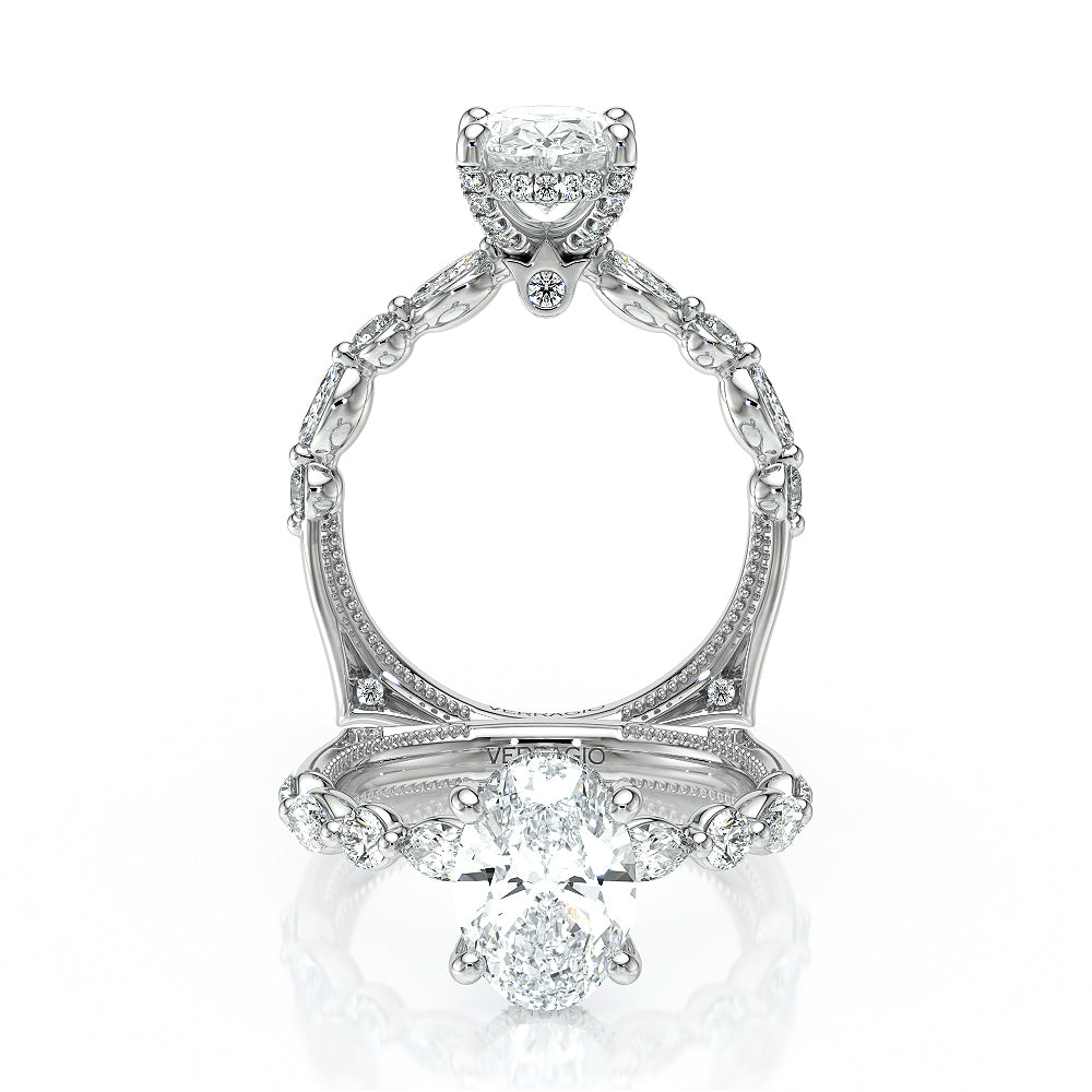 Verragio Halo Oval Engagement Ring