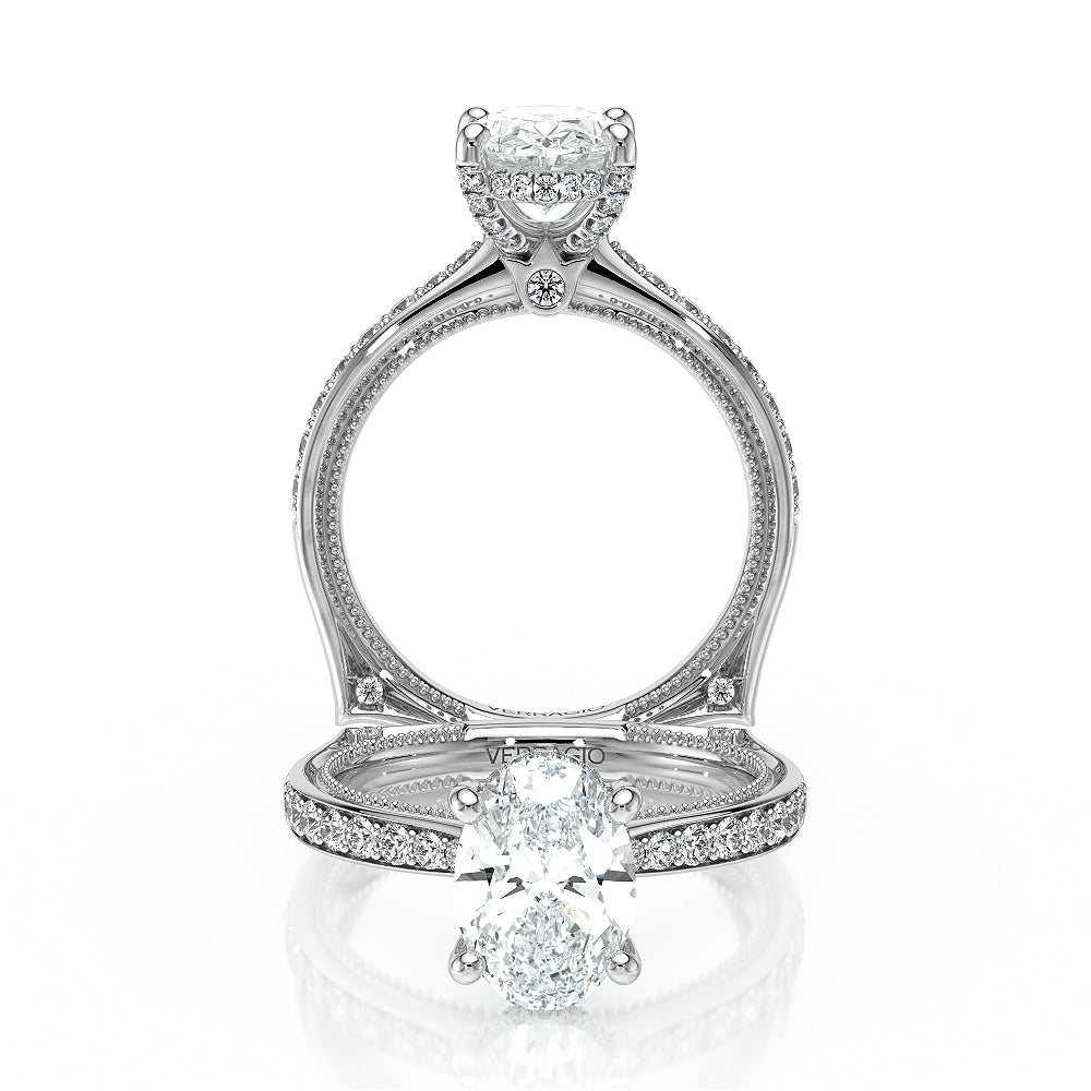 Verragio Halo Oval Engagement Ring