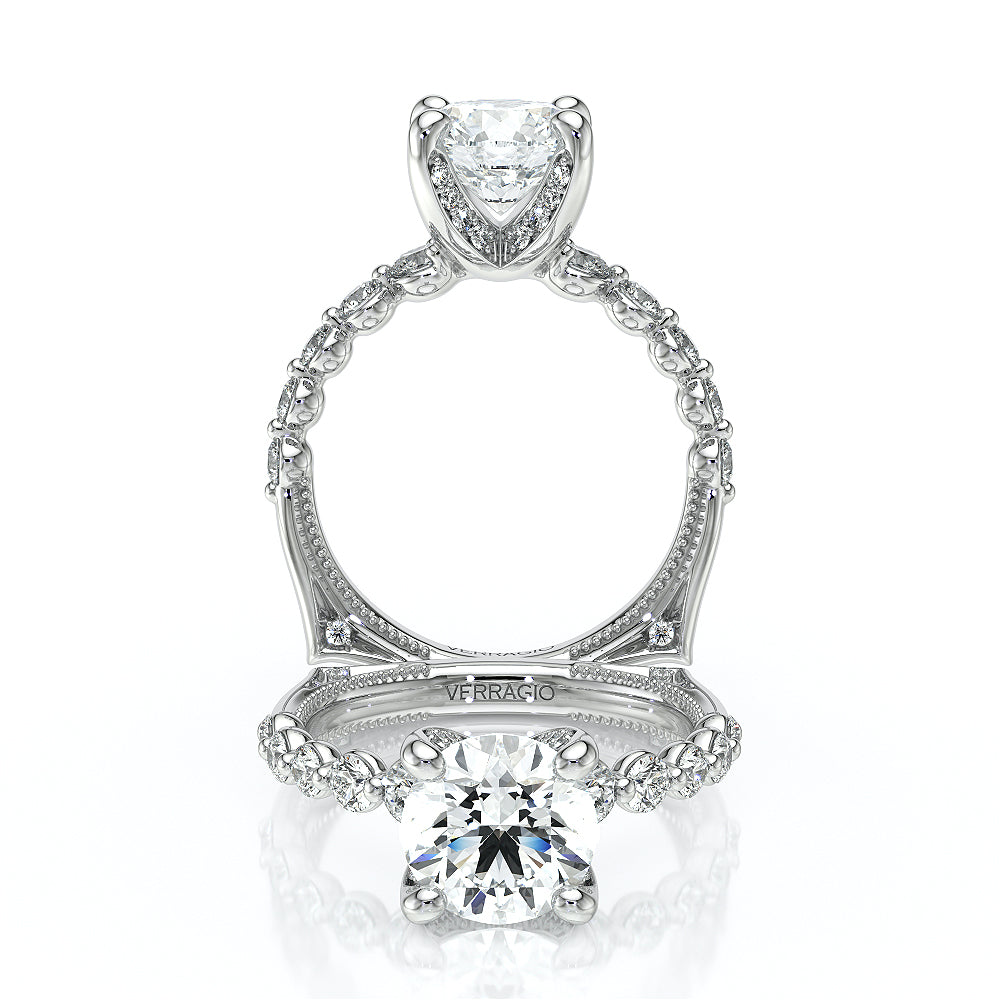 Verragio Halo Round Engagement Ring