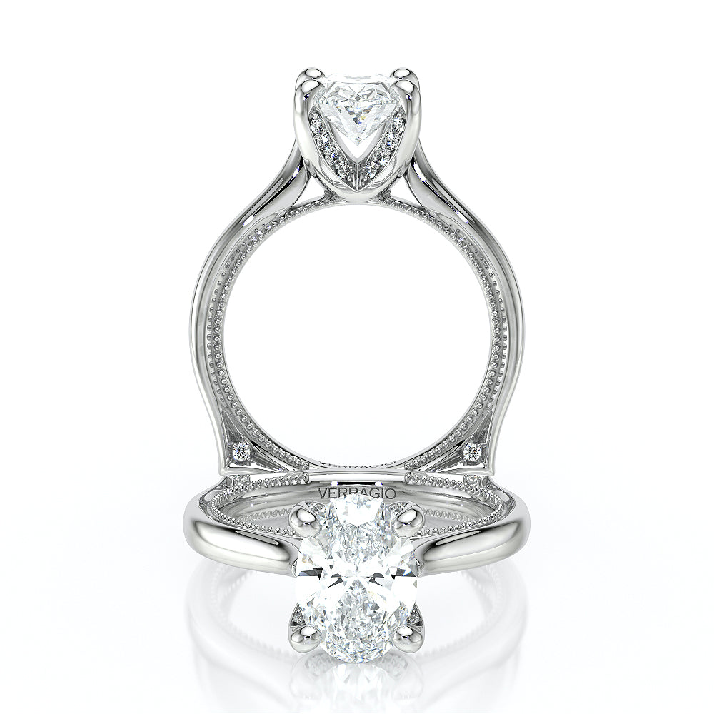 Verragio Halo Oval Engagement Ring