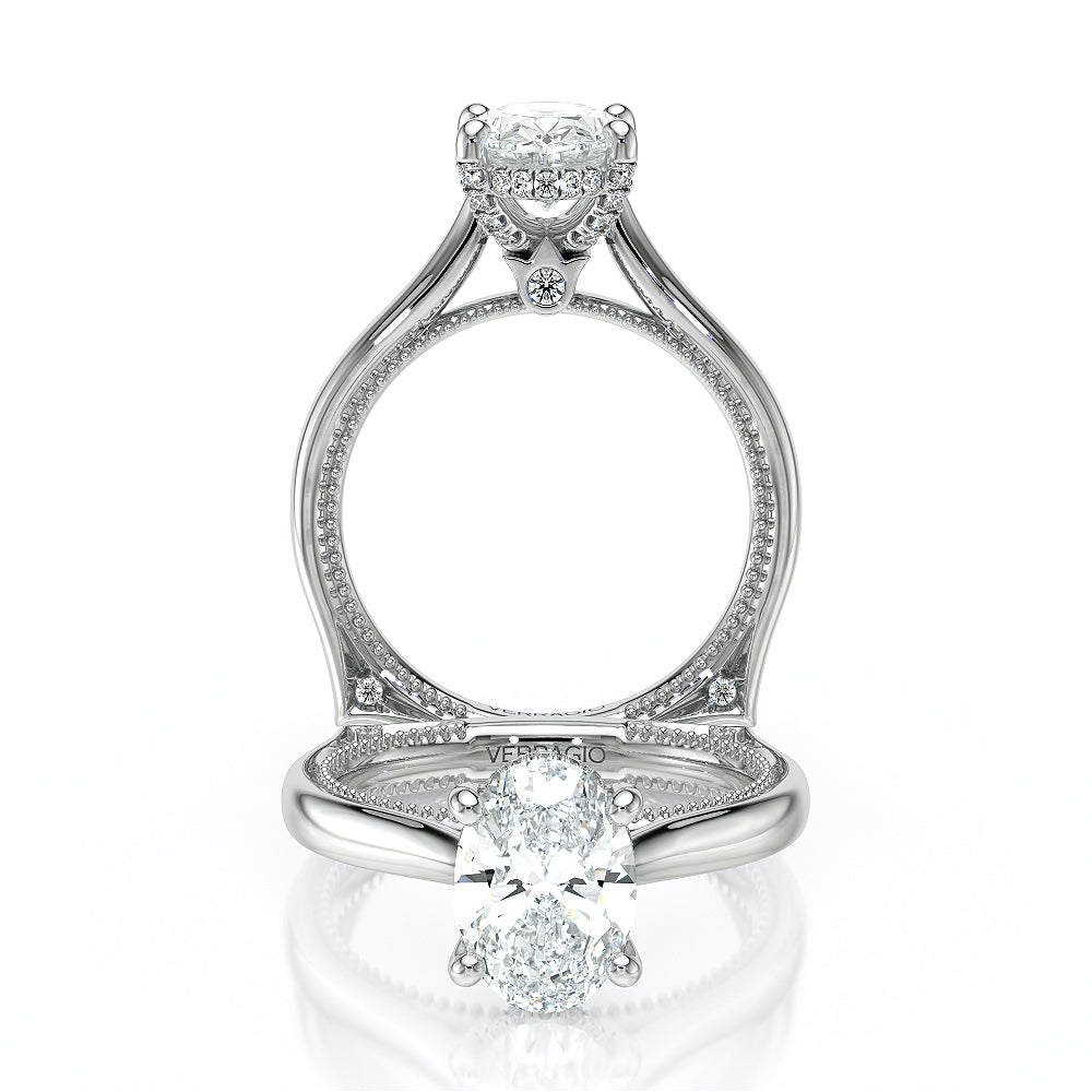 Verragio Halo Oval Engagement Ring