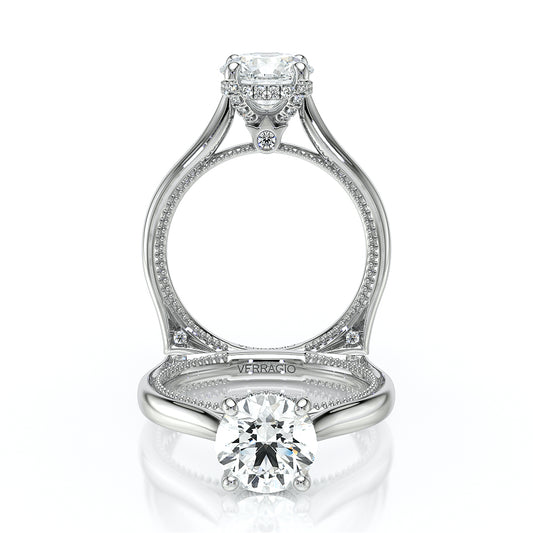 Verragio Halo Round Engagement Ring