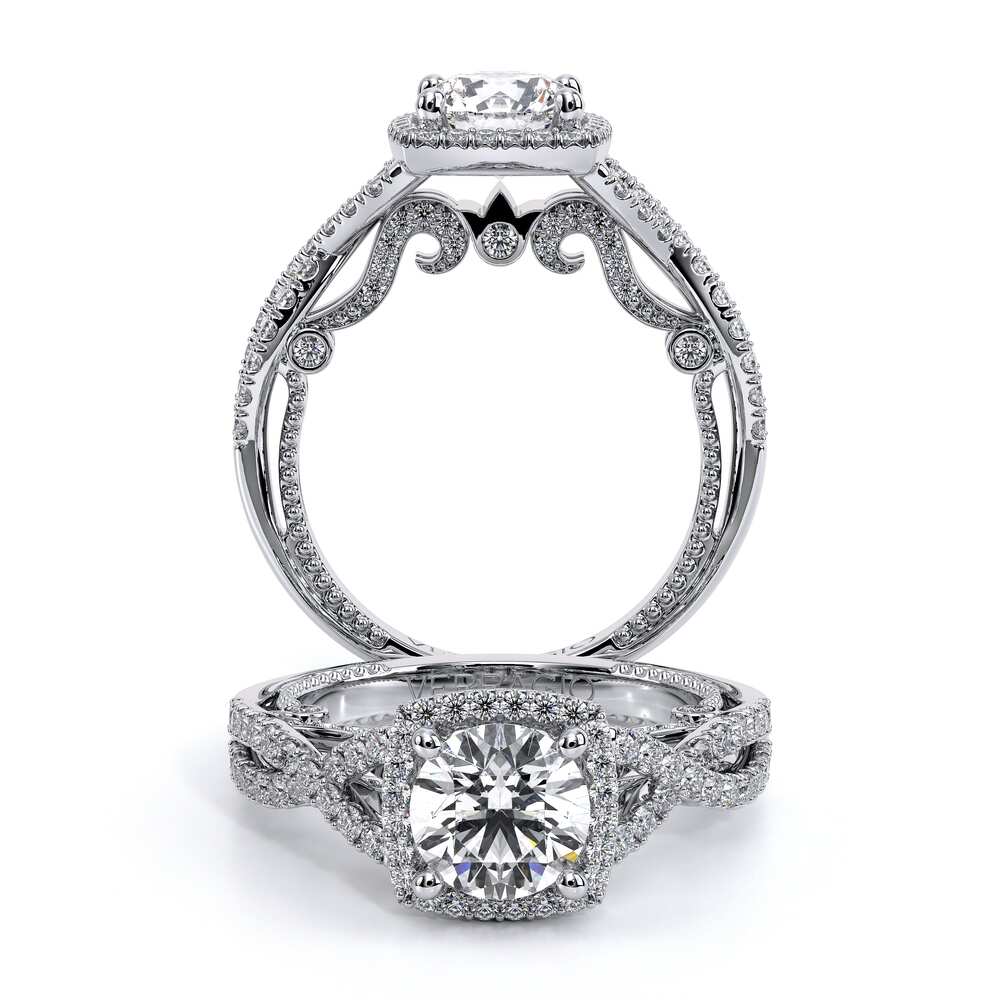 Verragio Halo Cushion Engagement Ring