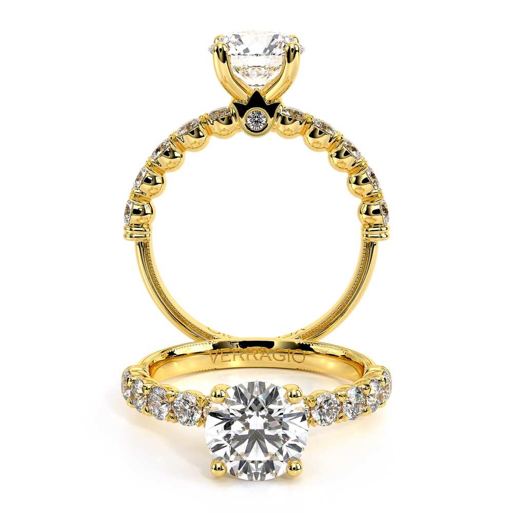 Verragio Pave Round Engagement Ring