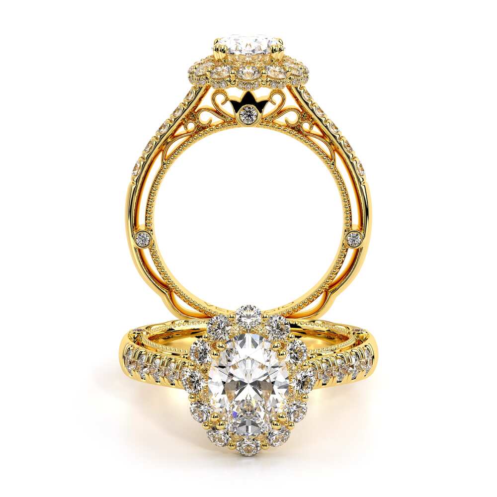 Verragio Halo Oval Engagement Ring
