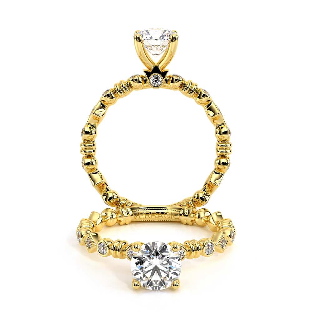Verragio Pave Round Engagement Ring