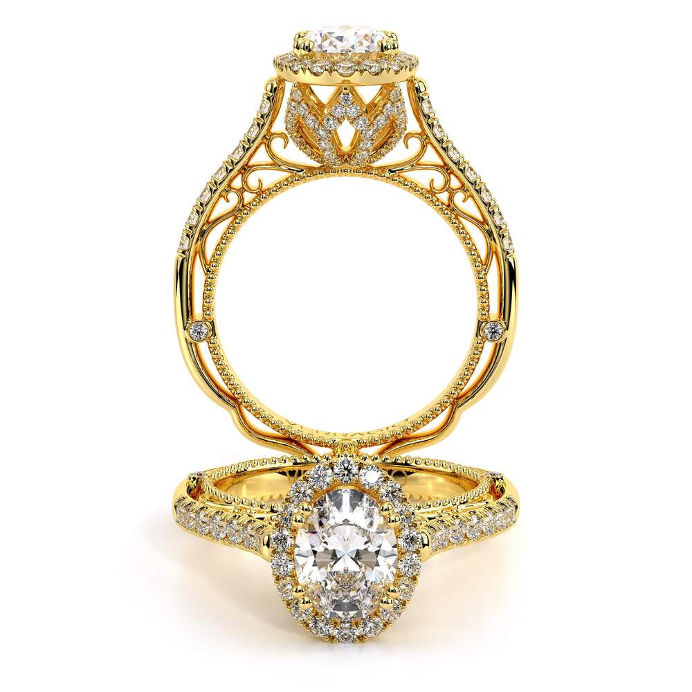 Verragio Halo Oval Engagement Ring